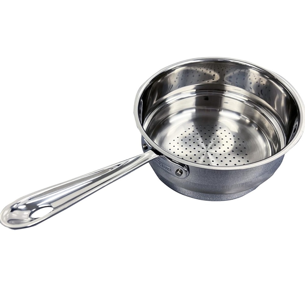 All Clad ★Polished Stainless Steel8” Universal Strainer Steamer Insert★pricefirm